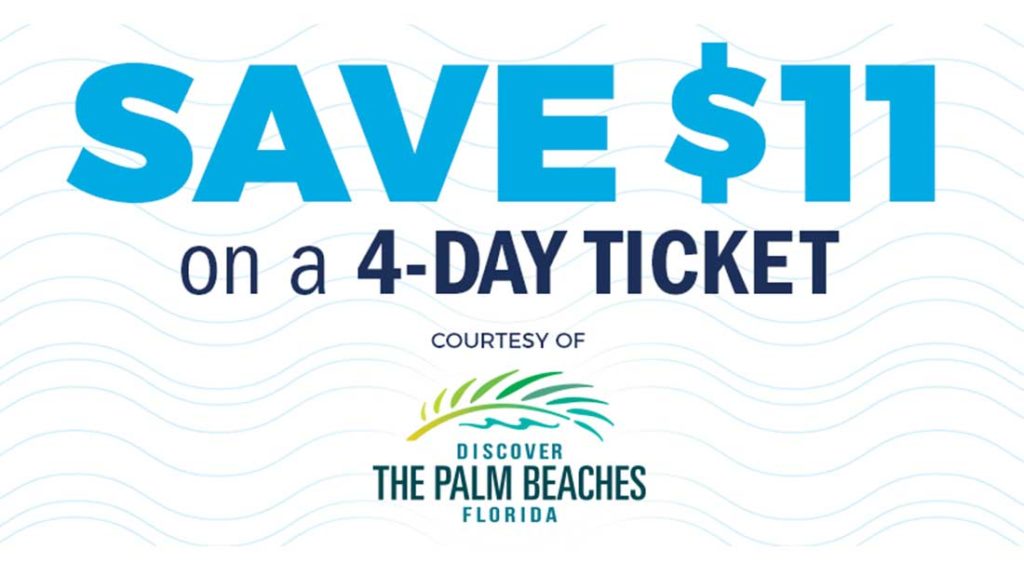 March Ticket Deal SunFest Downtown West Palm Beach May 35, 2024