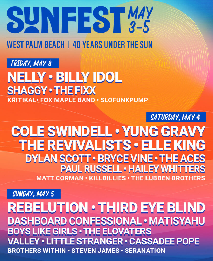 SunFest | Downtown West Palm Beach | May 3-5, 2024